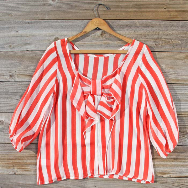 Sand & Sea Blouse in Watermelon: Featured Product Image