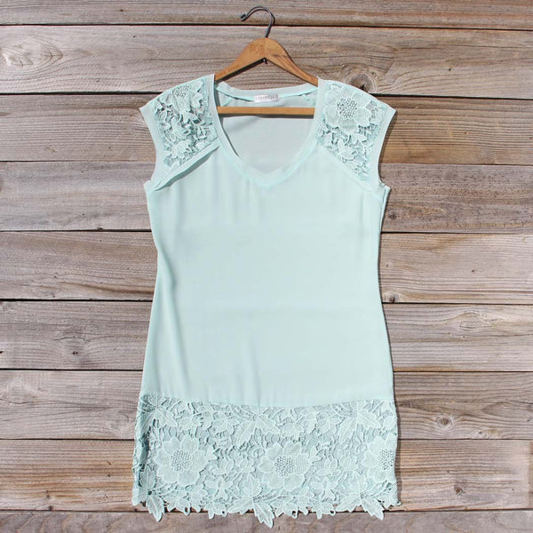 Sea Foam Lace Dress: Featured Product Image