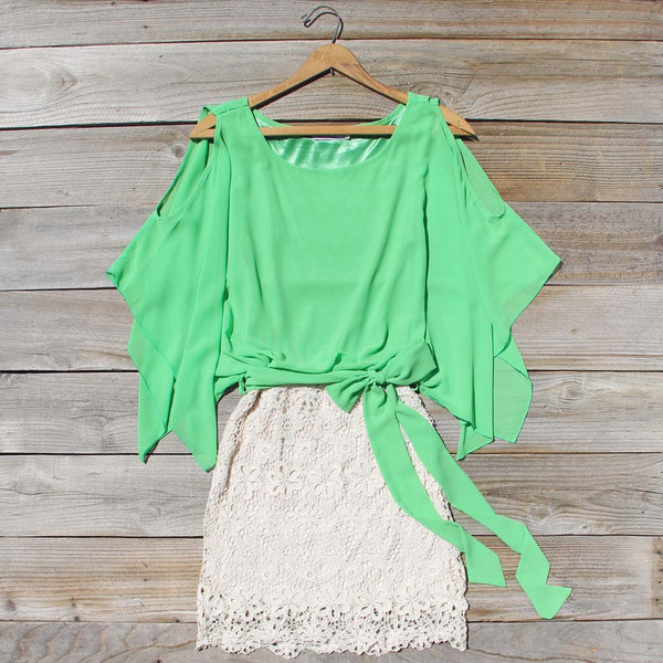 Sea Glass Lace Dress: Featured Product Image