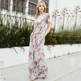 Sienna Floral Maxi Dress: Alternate View #1