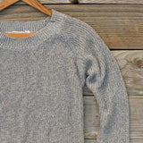 Skyline Lace Sweater in Ash: Alternate View #3