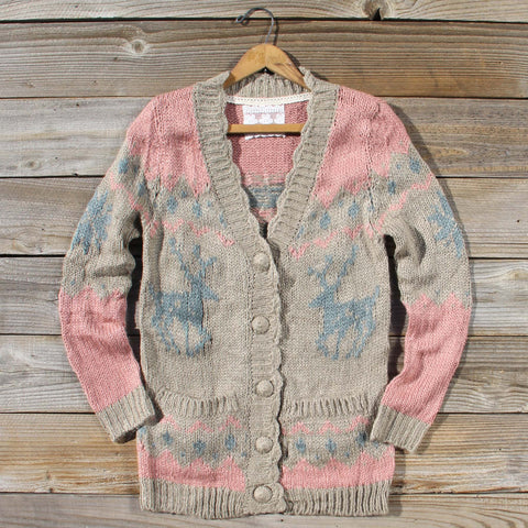 Snowy Canoe Knit Sweater