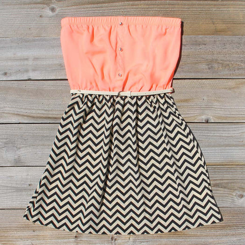 Sow & Seed Dress in Peach