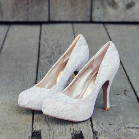 Sweet Lace Heels