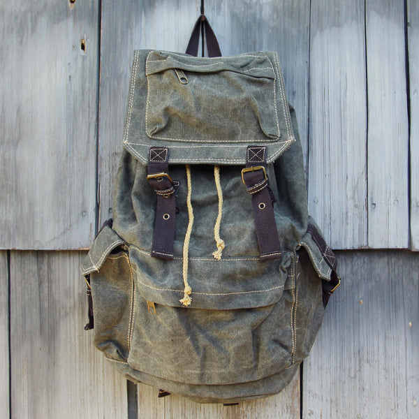 The Dakota Rugged Backpack in Sage: Featured Product Image