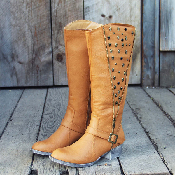 The Tucker Studded Campus Boots: Featured Product Image