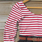 The Abby Stripe Dress: Alternate View #2