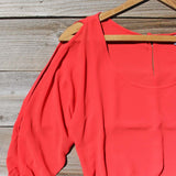 Thundering Waters Dress in Coral: Alternate View #2