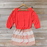 Thundering Waters Dress in Coral: Alternate View #1