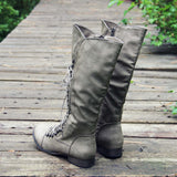 Upper County Boots in Taupe: Alternate View #3