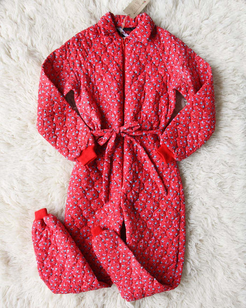 Vintage 70's Calico Pajamas: Featured Product Image