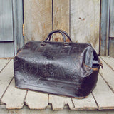 Vintage Native Nights Leather Tote: Alternate View #1