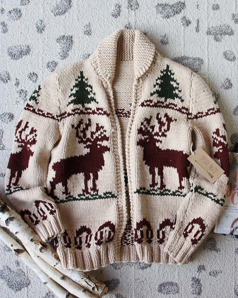Vintage North Woods Cowichan Sweater: Featured Product Image