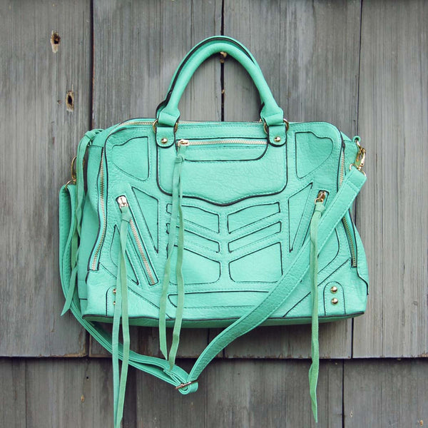 Wild Honey Tote in Mint: Featured Product Image