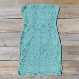Wild Horses Lace Dress in Sage: Alternate View #1