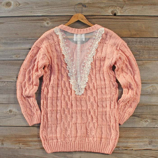 Winter Haven Lace Sweater: Featured Product Image
