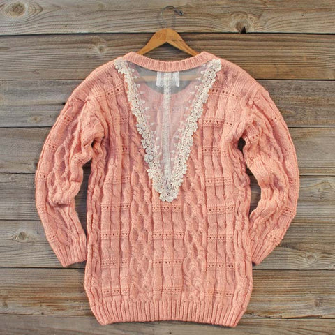 Winter Haven Lace Sweater