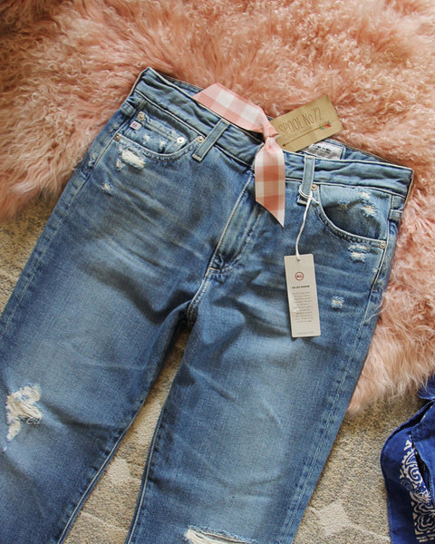 AG Soft Flare Leg Jeans: Featured Product Image
