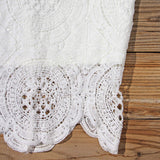 Ancient Lace Dress in White: Alternate View #3