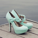 Ancient Lake Lace Heels: Alternate View #1