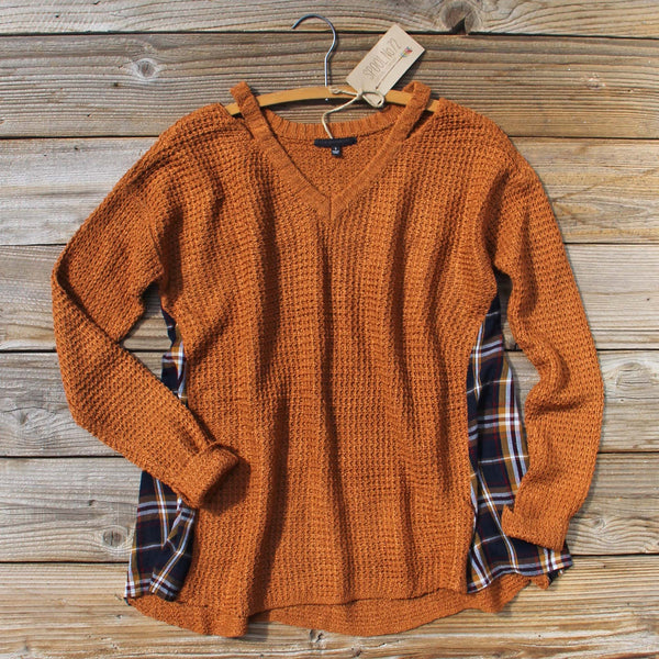 Apple Valley Plaid Sweater: Featured Product Image