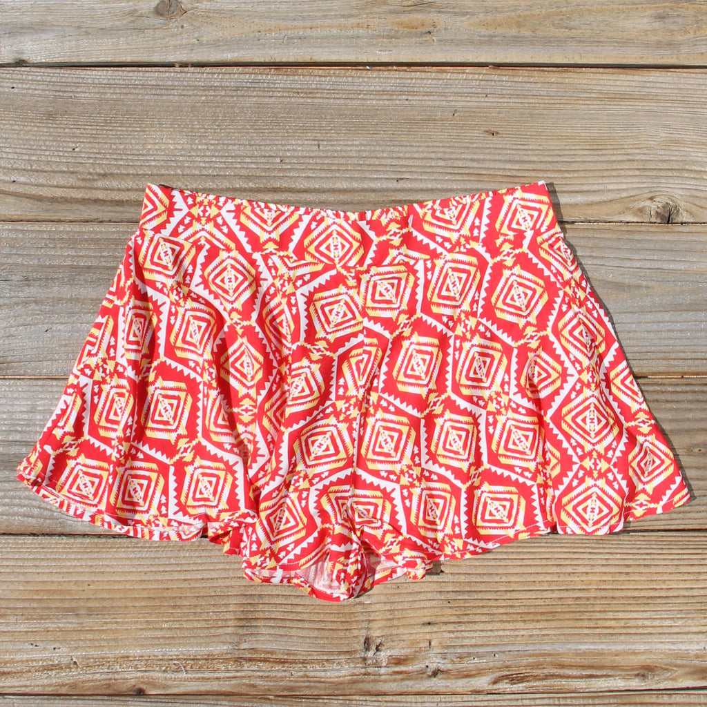 Arizona Flutter Shorts, Sweet Boho Shorts from Spool 72. | Spool No.72