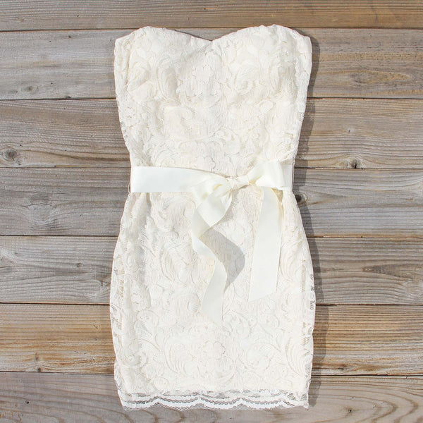 Arizona Lace Dress in Sand: Featured Product Image