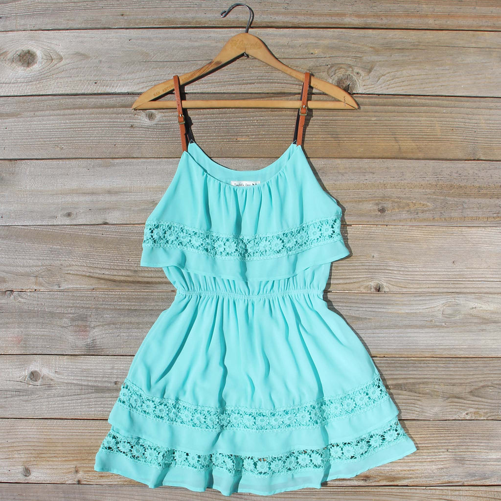Arizona Summer Dress in Turquoise, Sweet Party & Bridesmaid Dresses from Spool 72. | Spool No.72 Arizona Summer Dress in Turquoise, Sweet Party & Bridesmaid Dresses from Spool 72. | Spool No.72