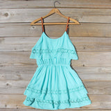 Arizona Summer Dress in Turquoise: Alternate View #4