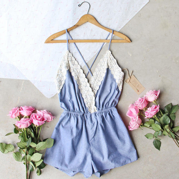 Arrow & Thorn Romper: Featured Product Image