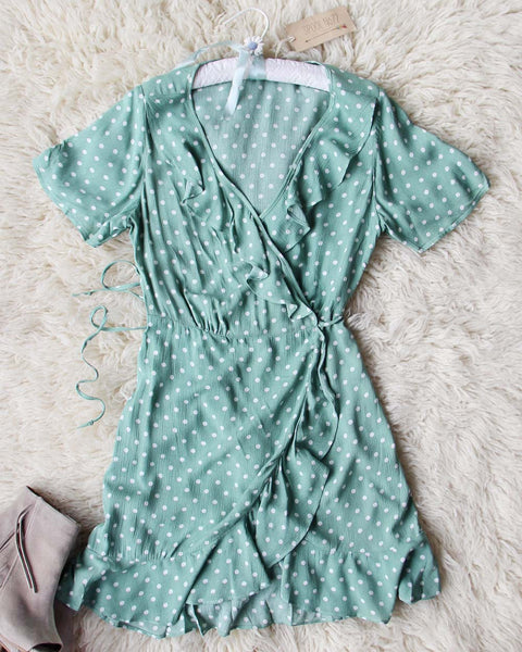 Astilbe Wrap Dress: Featured Product Image