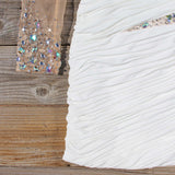 Spool Couture Athena Dress in White: Alternate View #3