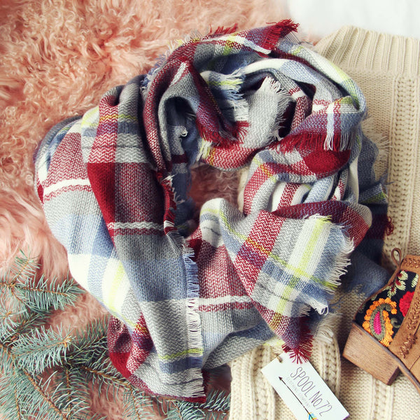 Autumn Falls Plaid Scarf: Featured Product Image