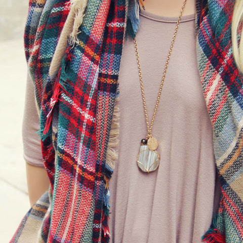 Autumn Stone Necklace