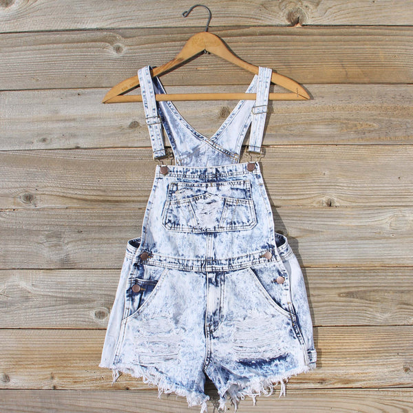 Backroads Distressed Overalls: Featured Product Image