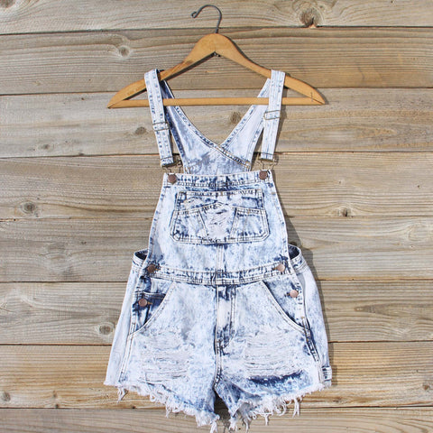 Backroads Distressed Overalls