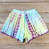 Beach Gypsy Shorts in Mint: Alternate View #3