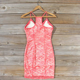 Beloved Lace Dress in Coral: Alternate View #4