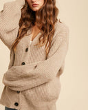 Plush Boyfriend Ribbed Sweater: Alternate View #3