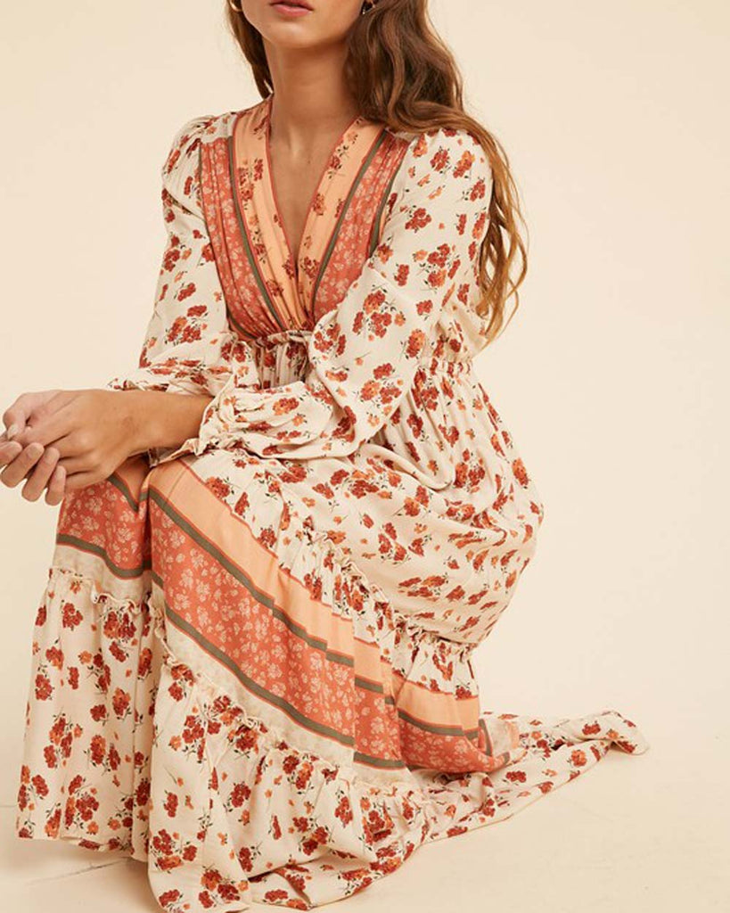 Calico Winter Maxi, Sweet Boho Maxi Dresses from Spool 72. | Spool No.72 Calico Winter Maxi, Sweet Boho Maxi Dresses from Spool 72. | Spool No.72