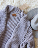The Boston Bundle Sweater in Gray: Alternate View #2