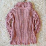 The Boston Bundle Sweater in Mauve: Alternate View #6