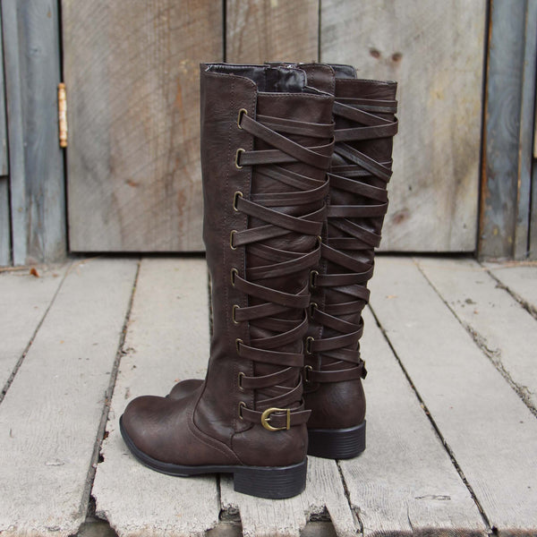 The Braided Back Boots: Featured Product Image