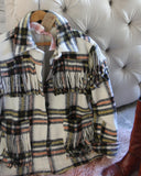 Buckwheat Fringe Coat in Tundra: Alternate View #3