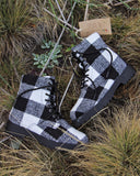 The Buffalo Plaid Boots: Alternate View #3