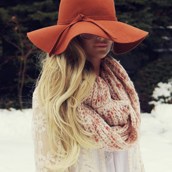 Burrow Knit Scarf in Sienna: Featured Product Image