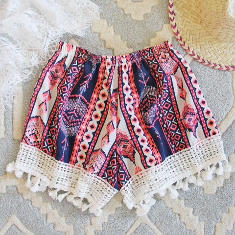 Cabana Fringe Shorts