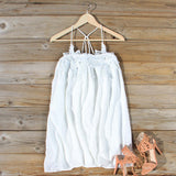 The Calypso Dress in White: Alternate View #1