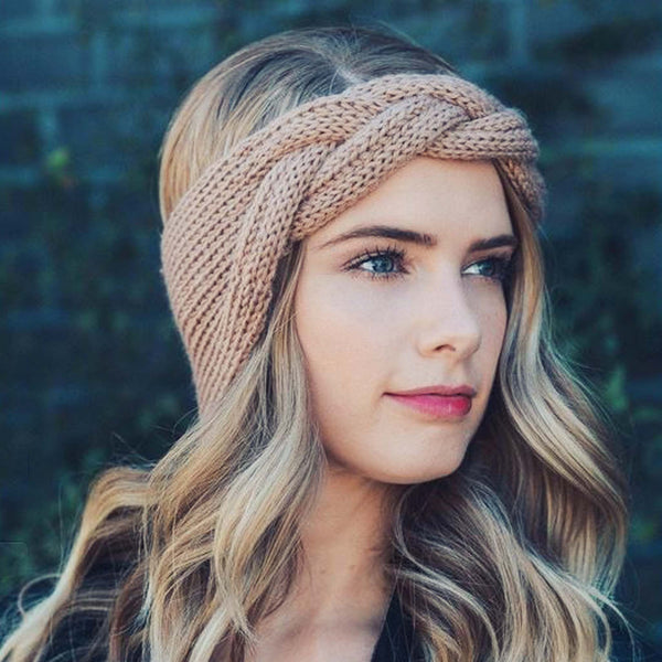 Fall Festival Headwrap in Wheat: Featured Product Image