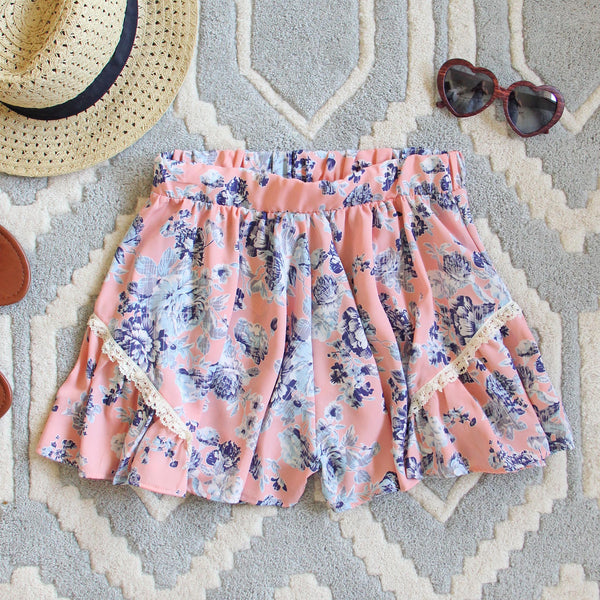 Canyon Flower Shorts: Featured Product Image